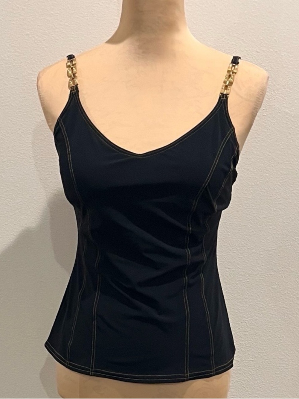 Kenneth Cole Chain-Strap Swim Top